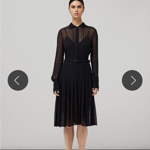 rag & bone Black Long Sleeve Dress Shane size 2